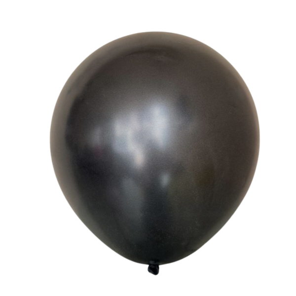 Куля латекс 18" 45 см Металік Чорний