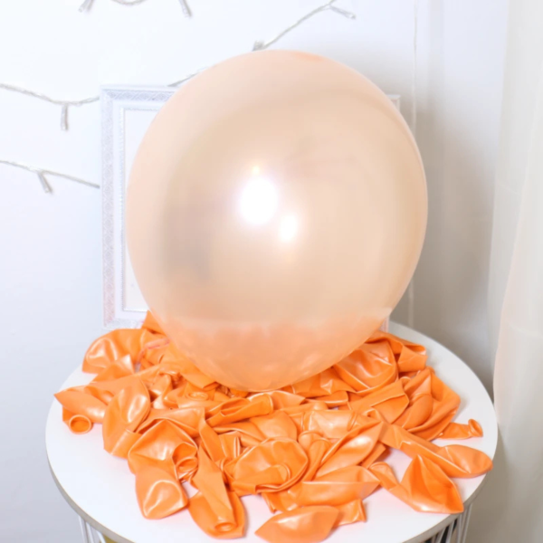 Куля латекс 18" 45 см Металік Персик