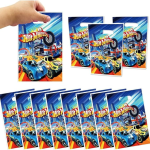 Пакети для солодощів 16х25 см Hot Wheels Мега швидкість Різнокольоровий