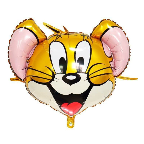 Куля фольгована фігурна 60х75 см Джеррі Tom and Jerry Помаранчевий