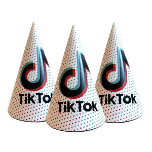 Ковпаки святкові 16 см Тік Ток 5 шт