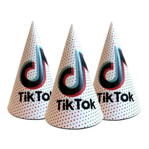Ковпаки святкові 16 см Тік Ток 5 шт
