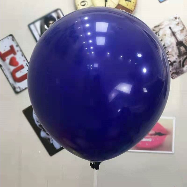 Куля латекс 18" 45 см Пастель темно синій