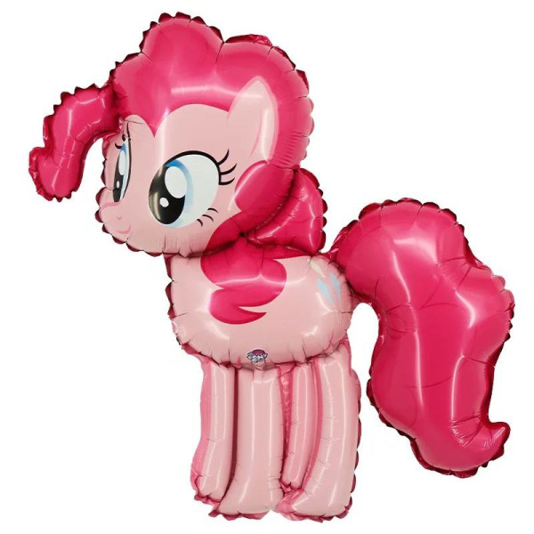 Куля фольгована фігурна 40х50 см Поні Пінки Пай My Little Pony Рожевий