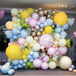 Набір 220 кульок для стіни Літній лужок